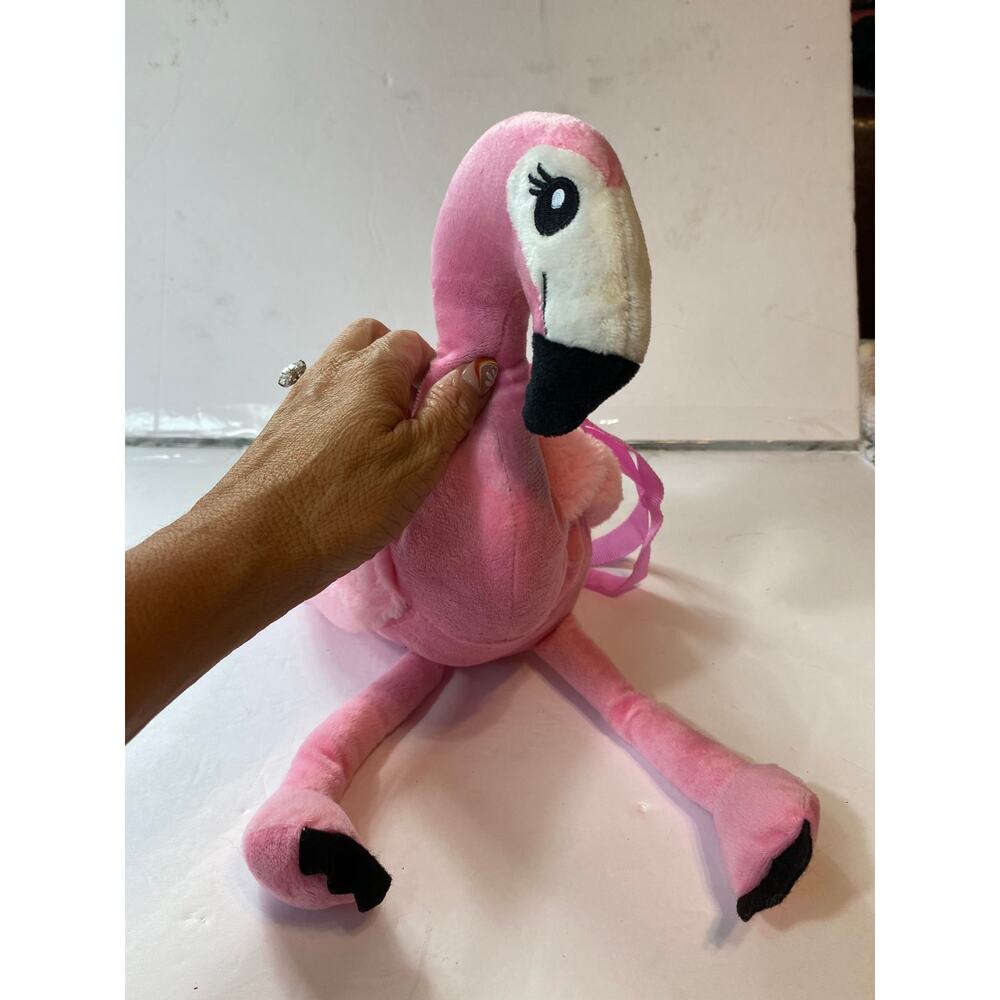 Flamingo Stuffed Animal Purse
